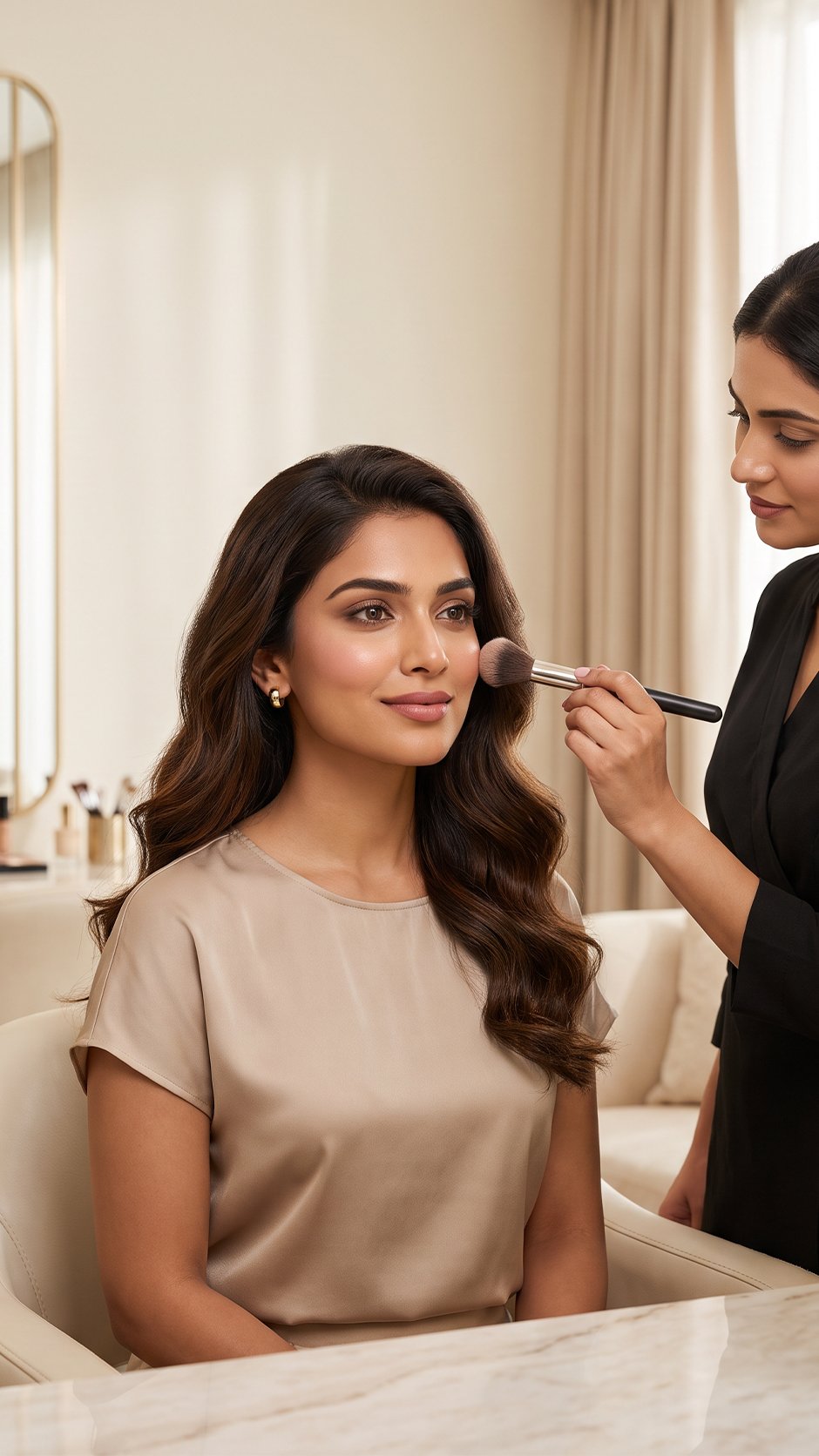 Signature salon beauty look and personalized makeup artistry at S for Swag Kochi